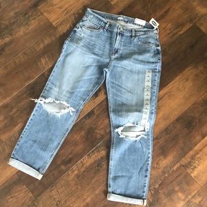 Old Navy Distressed Boyfriend Jeans